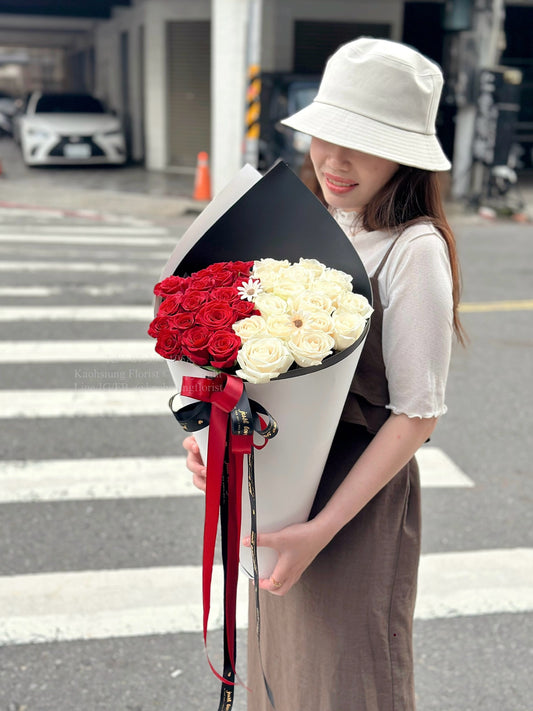 玫瑰花束 - 戀夏甜筒雙重奏