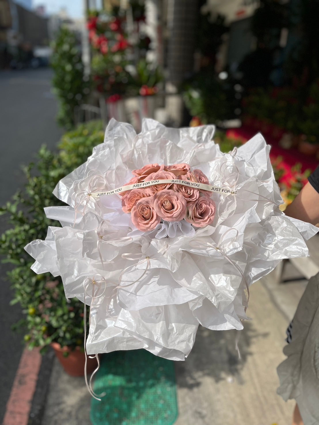 【不凋花】 芭蕾風格花束