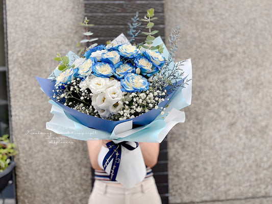 Roses bouquet - A Wish to the Sea Breeze