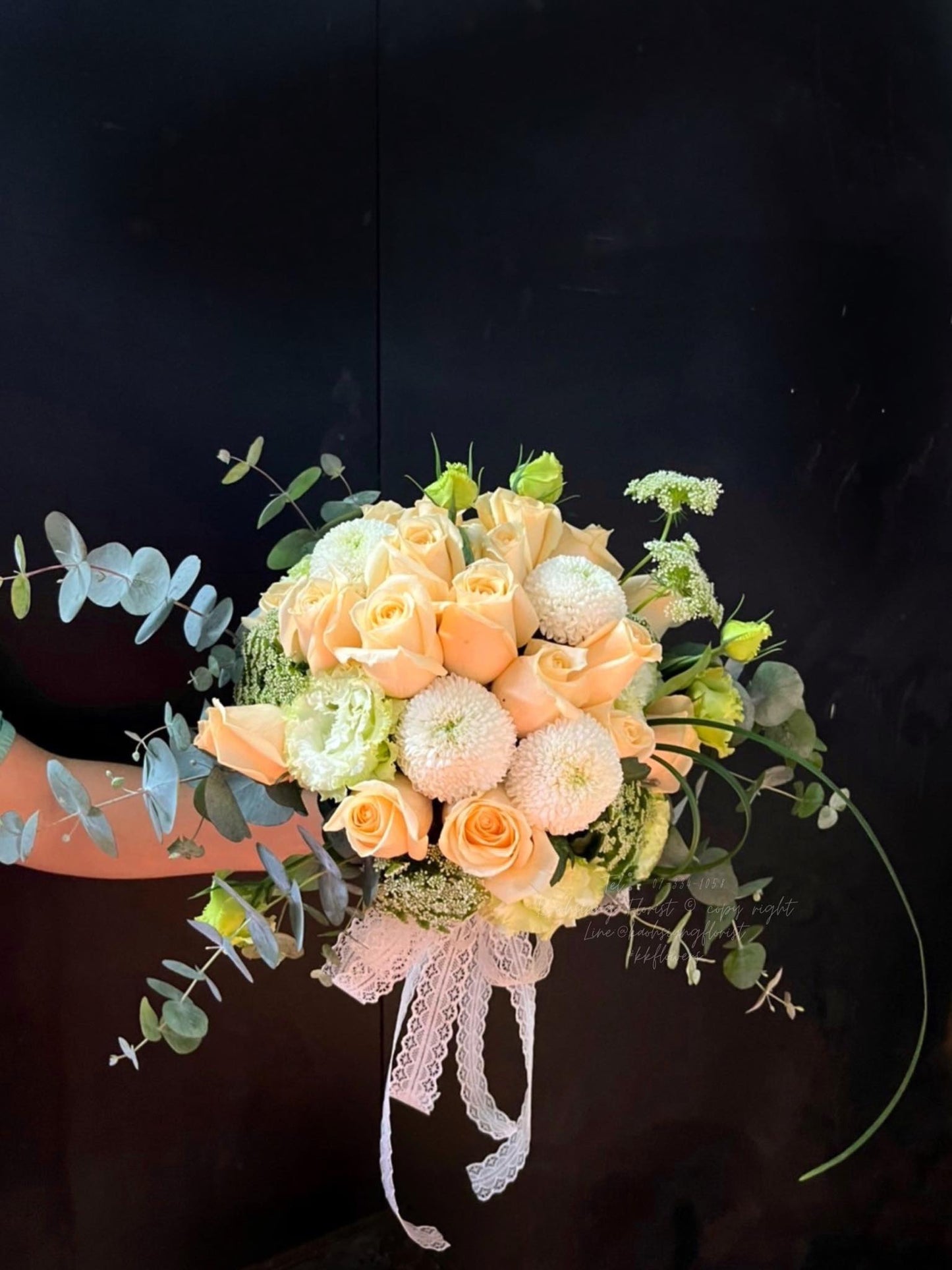 Bridal Bouquet – Champagne Vows