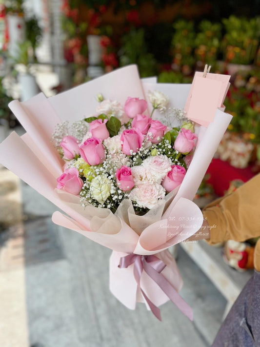 Roses bouquet - Heart Flutter