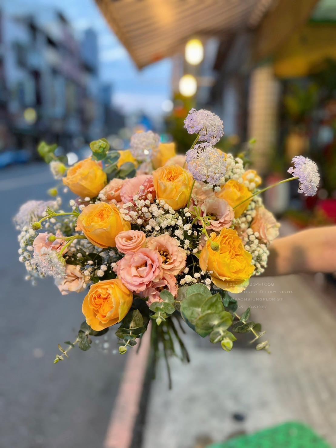 Bridal Bouquet – Dazzling Sunrise