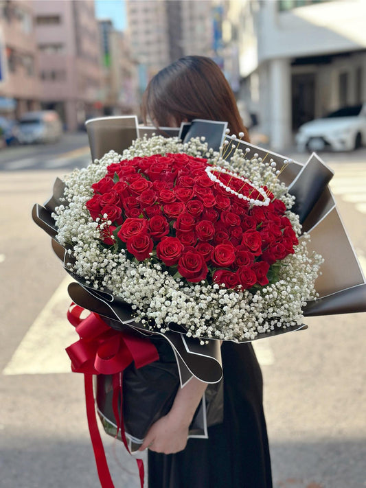 99朵玫瑰 - 赫本玫瑰