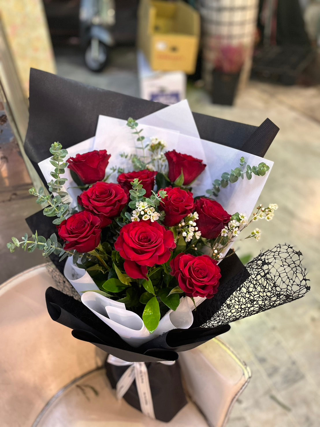 Imported Rose Bouquet – With All My Heart