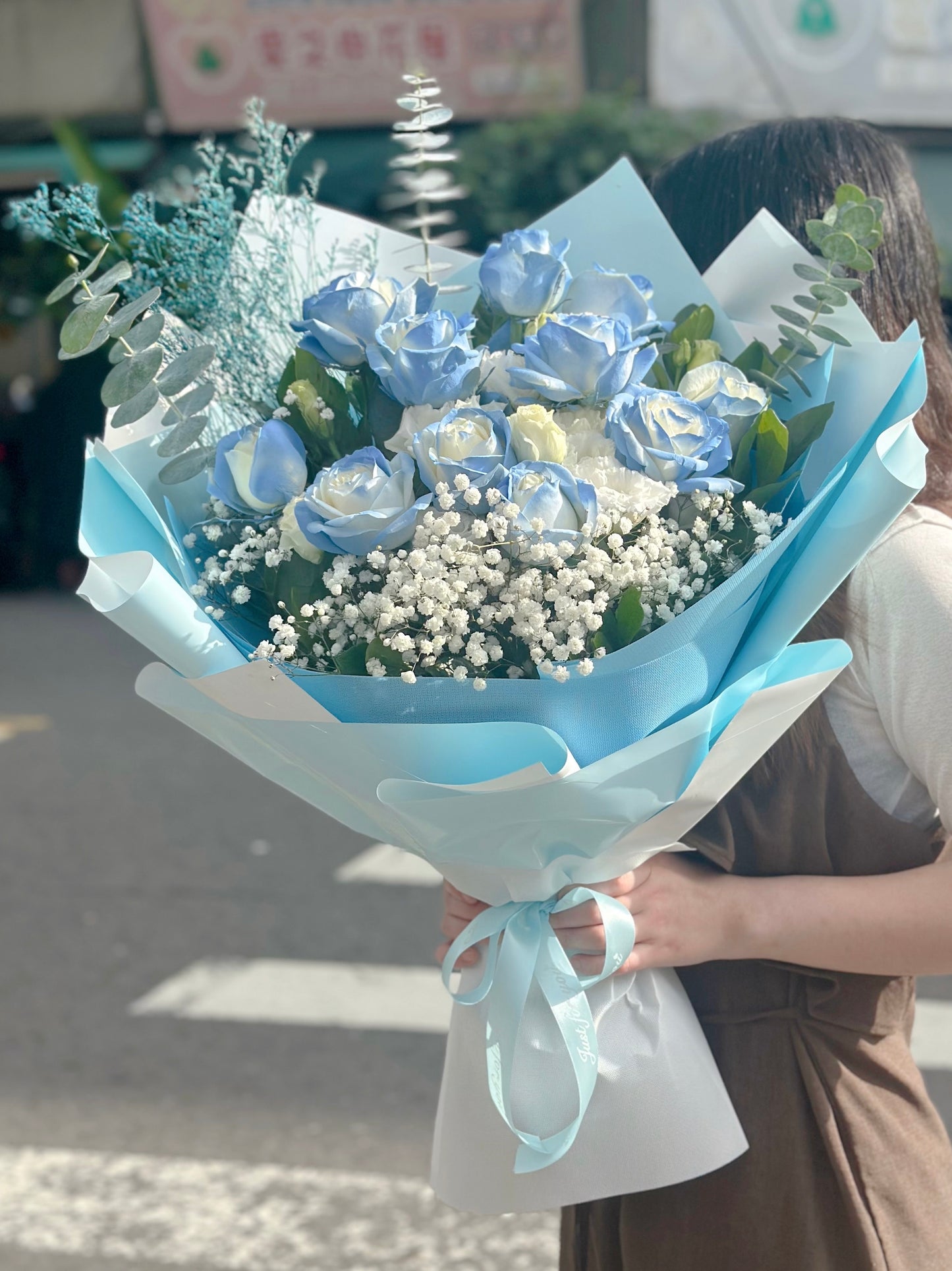 Roses bouquet - A Wish to the Sea Breeze