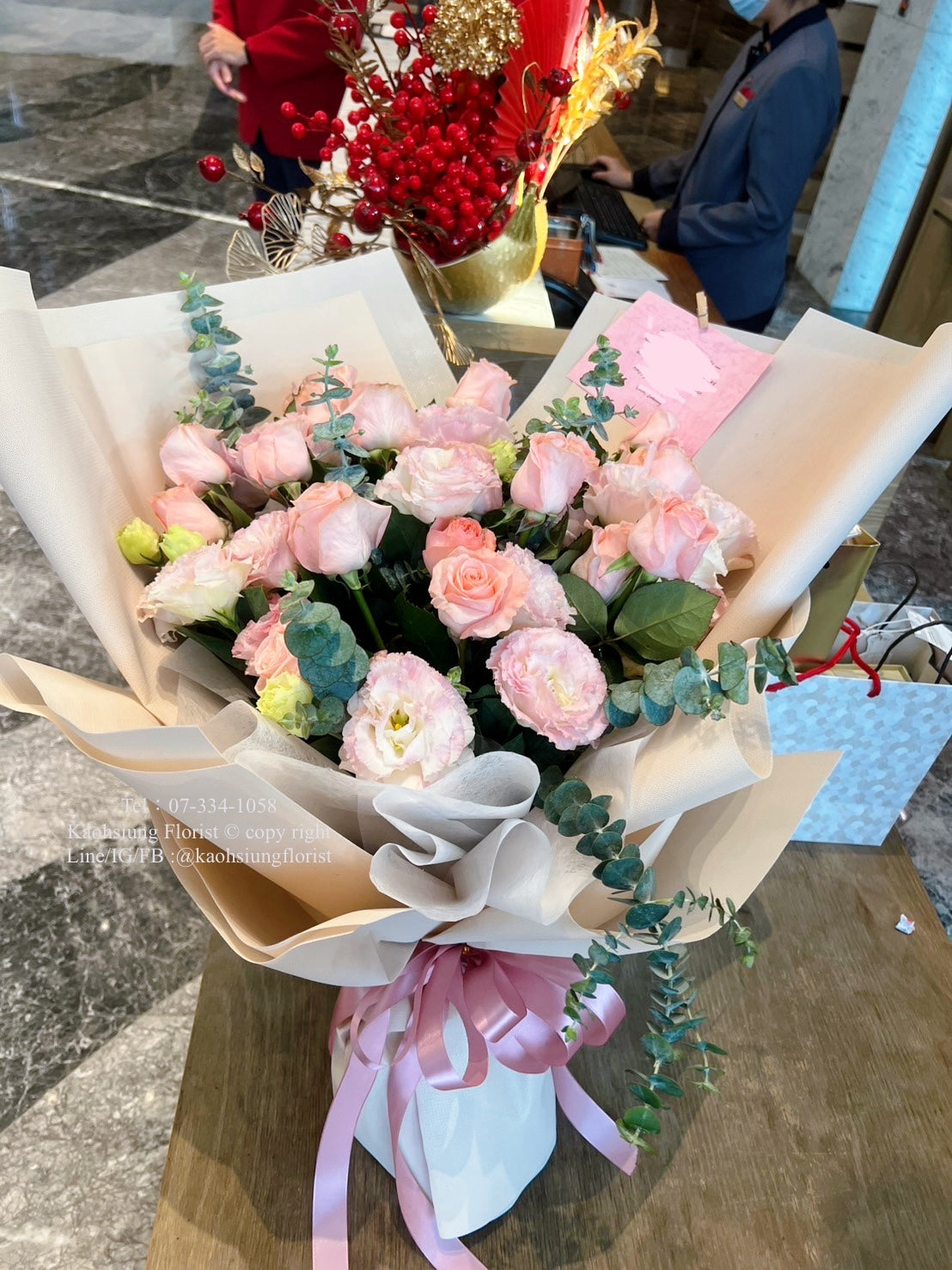 Roses bouquet - Heart Flutter