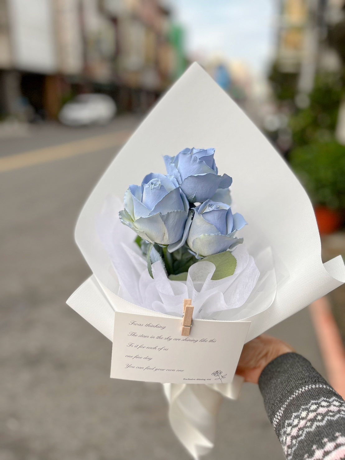 Roses bouquet - Hearts in Bloom