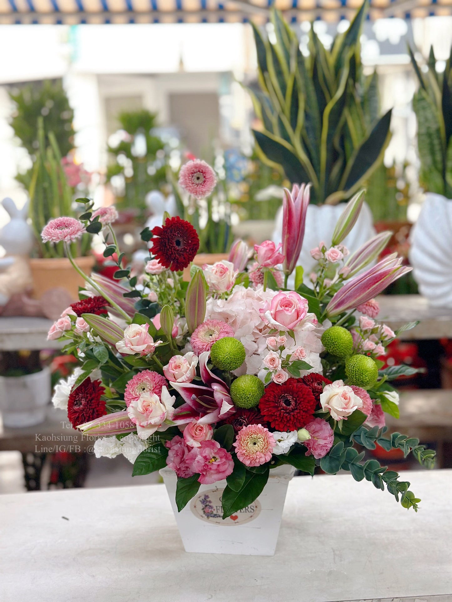 Flower Arrangement - Song of Blossoms