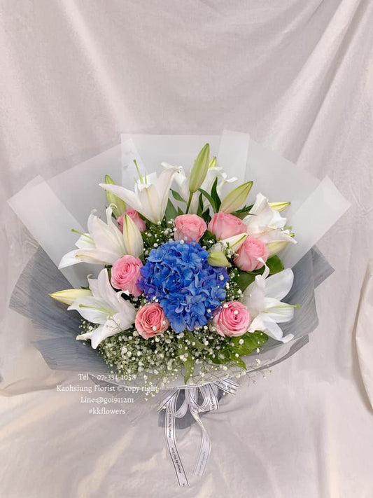 百合花束 - 海洋之吻