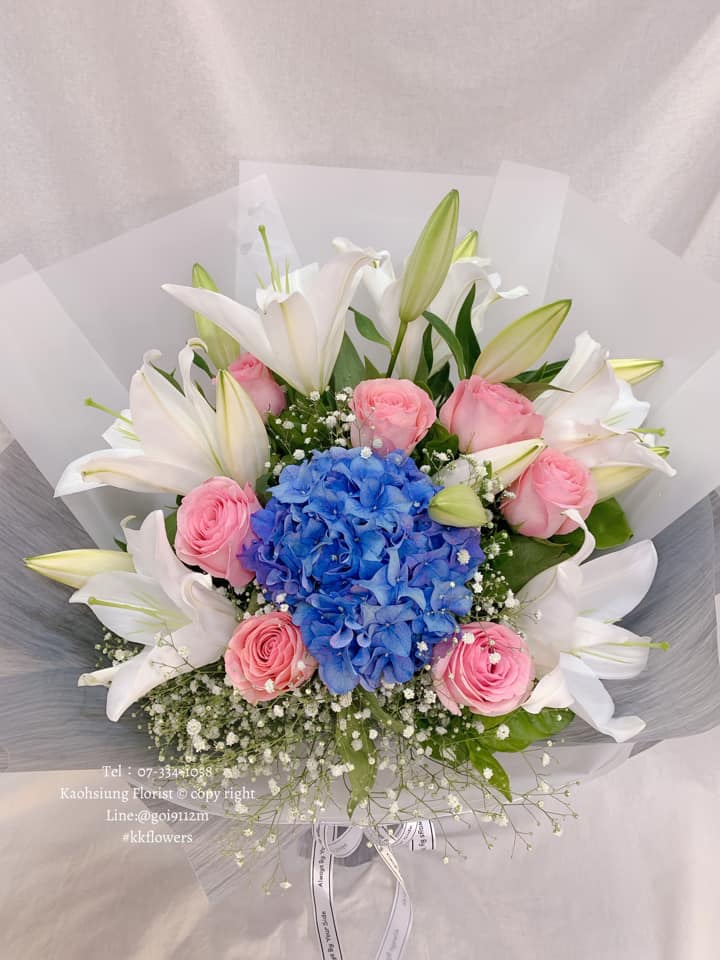 百合花束 - 海洋之吻