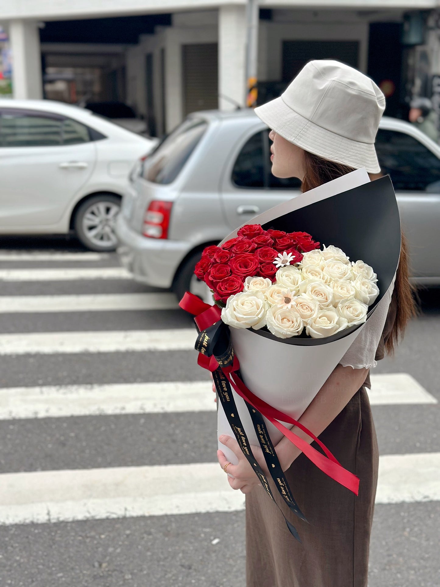 玫瑰花束 - 戀夏甜筒雙重奏