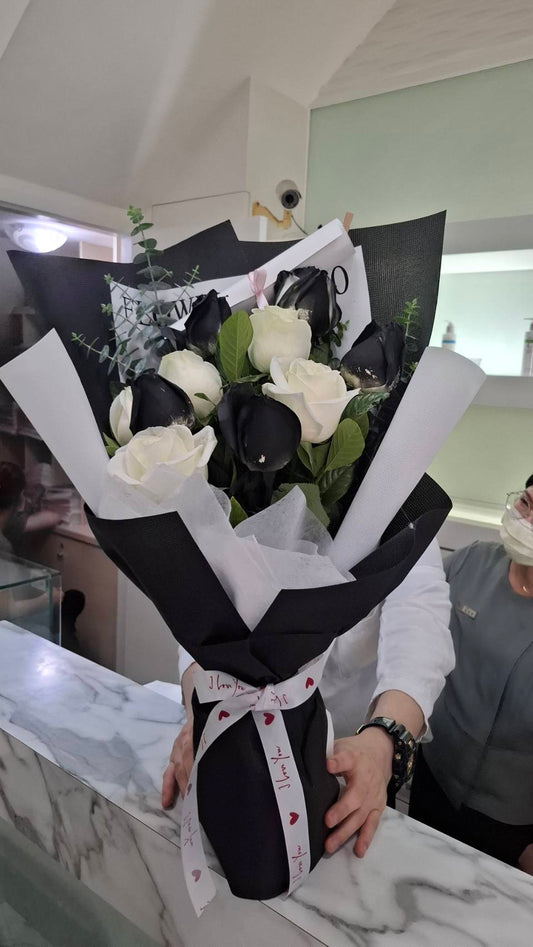 玫瑰花束 - 日夜有你