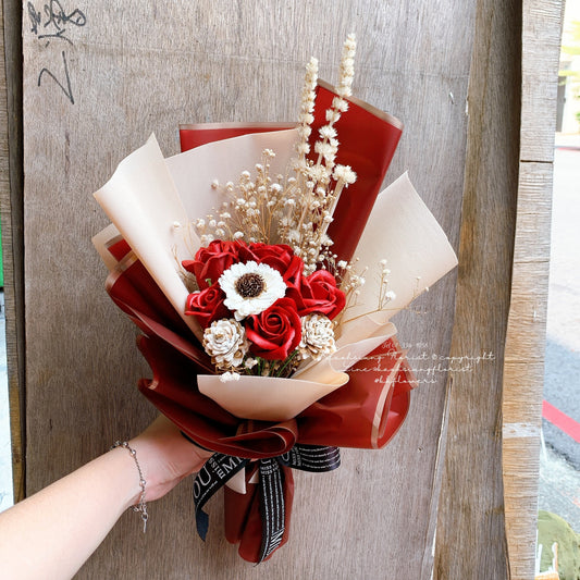 【不凋花】暮色紅調