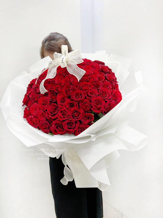 99 Roses bouquet - Eternal Promise