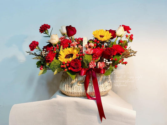 Flower Arrangement - Blissful Garden