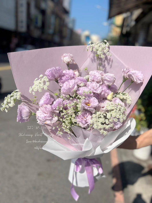 桔梗花束 - 紫色系花束
