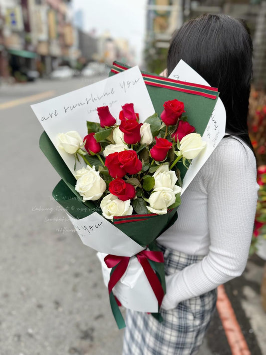 20朵玫瑰 - 冬日驚喜