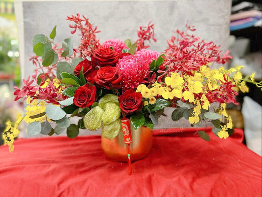 盆花 - 金枝花韻