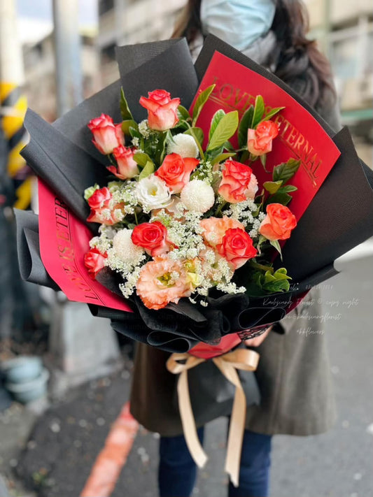 Roses bouquet - An Everlasting Promise