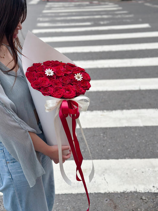 玫瑰花束 - 戀夏甜筒