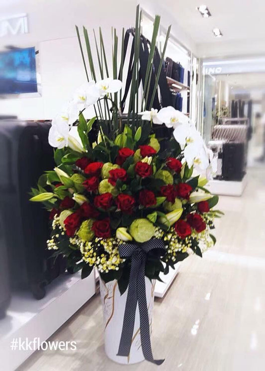 Flower Arrangement - Dew-kissed Petals