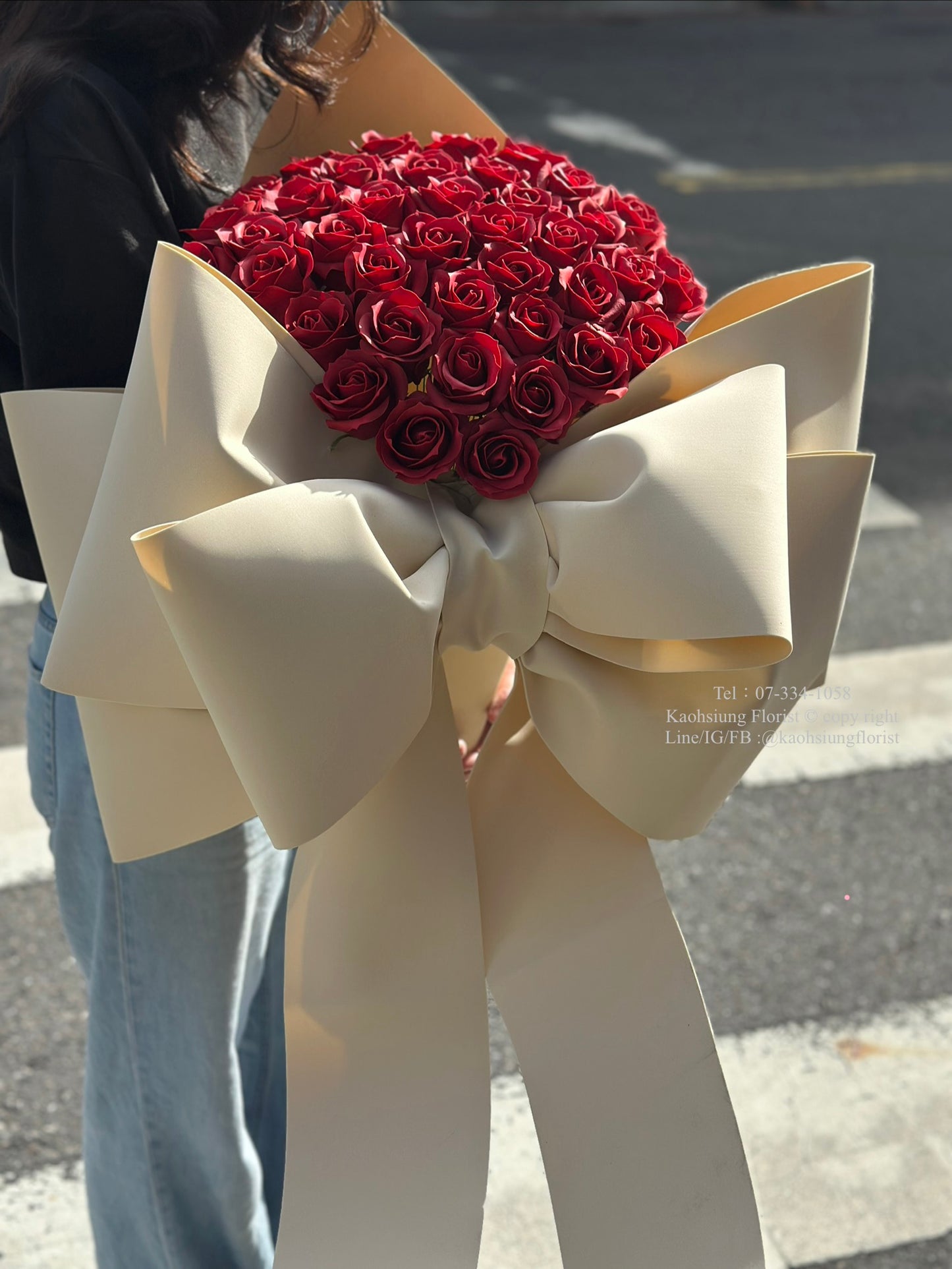 [Eternal flower] Giant Bow Bouquet
