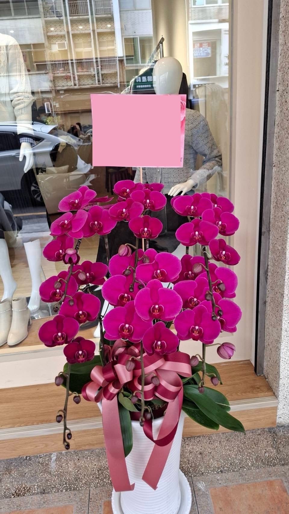 Orchid – 6 (Floor Standing, Pink)