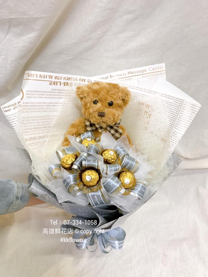 客製化花禮訂購 - 金沙花束