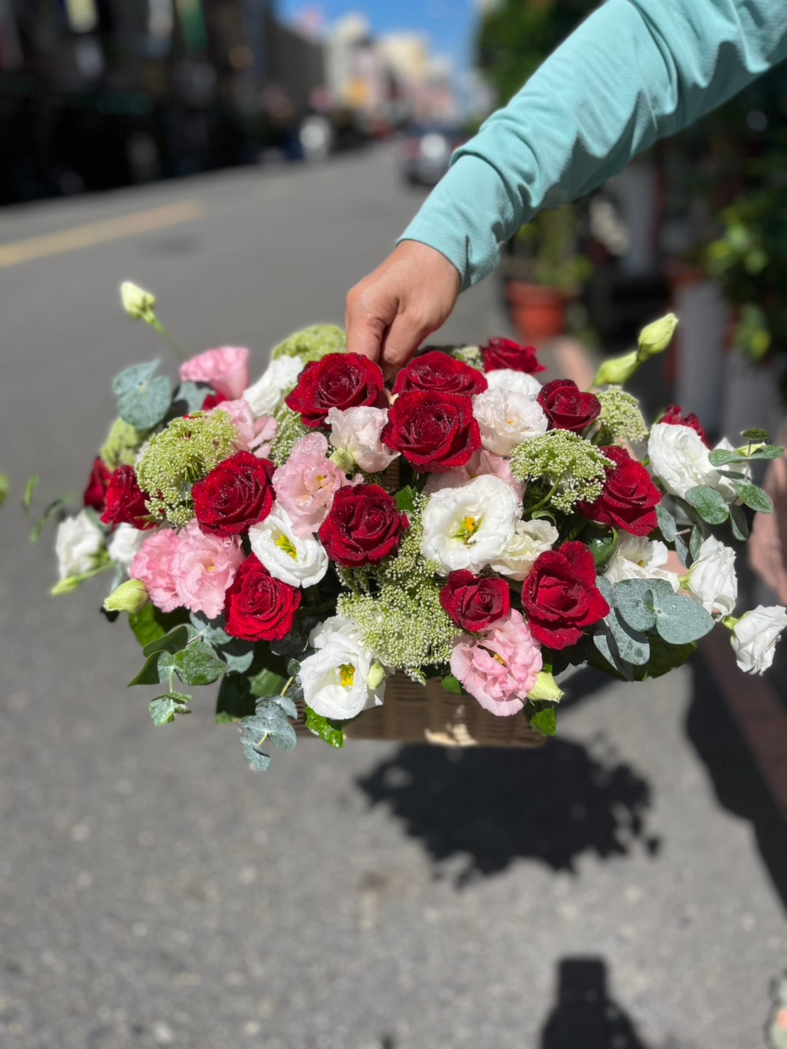 Potted Arrangement – Laughter Among Blossoms