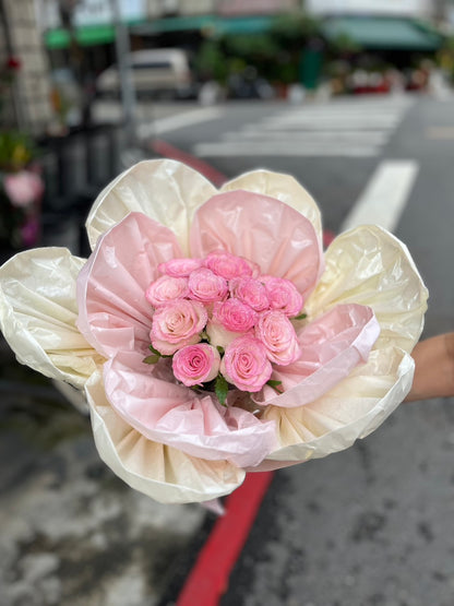 11朵玫瑰 - 大花瓣花束