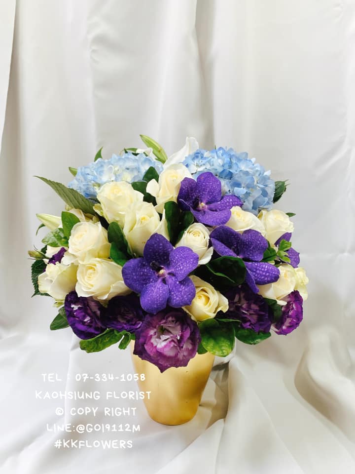 盆花 - 月下花影