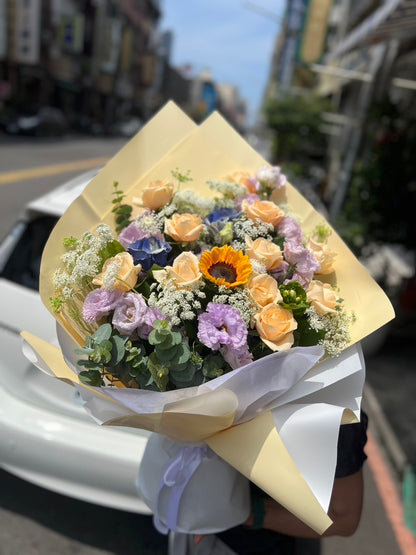 玫瑰花束 - 當春日來敲門