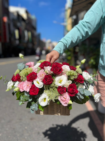 Potted Arrangement – Laughter Among Blossoms