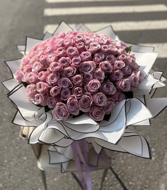 99 Roses - Purple Mist Roses