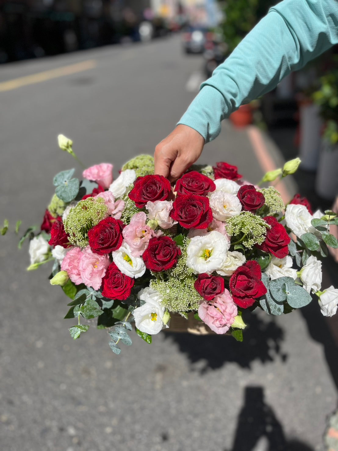 Potted Arrangement – Laughter Among Blossoms