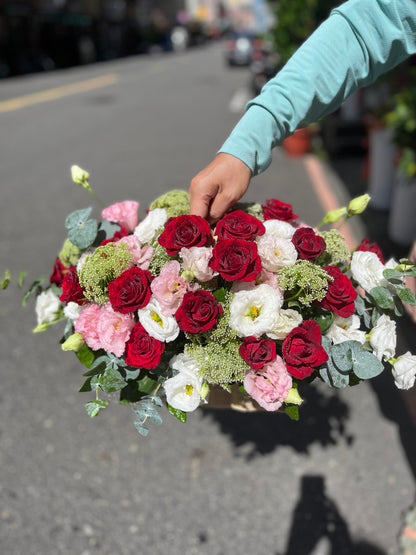 Potted Arrangement – Laughter Among Blossoms