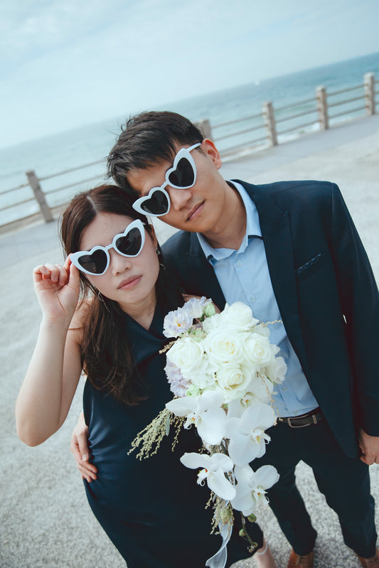 新娘捧花 - 蝴蝶蘭瀑布捧花