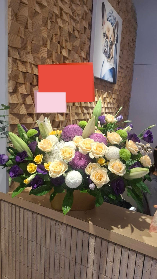 Flower Arrangement - May All Seasons Be Kind, and Every Moment Bring Joy