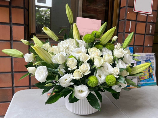 Potted Flowers – Serenity in the Clouds