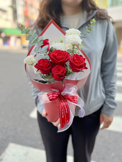 玫瑰花束 - 小幸福