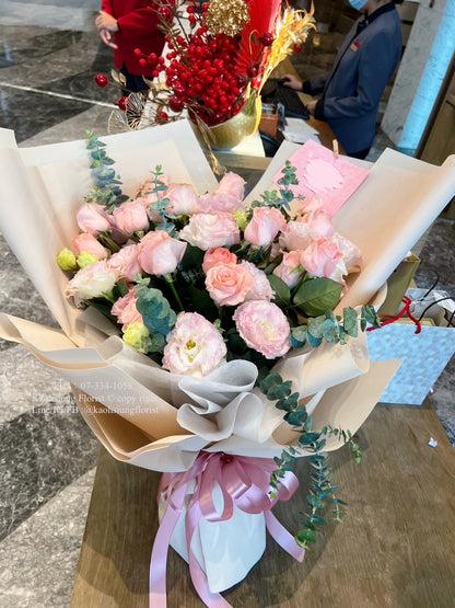 Roses bouquet - Heart Flutter