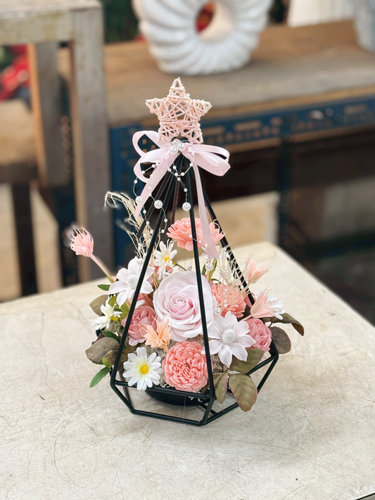 【不凋花】粉雪聖誕