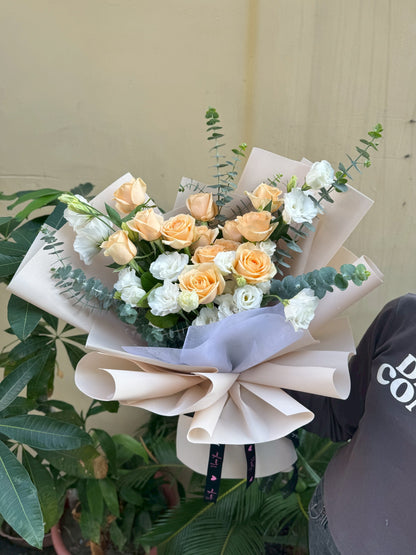 13朵玫瑰 - 晚霞柔光