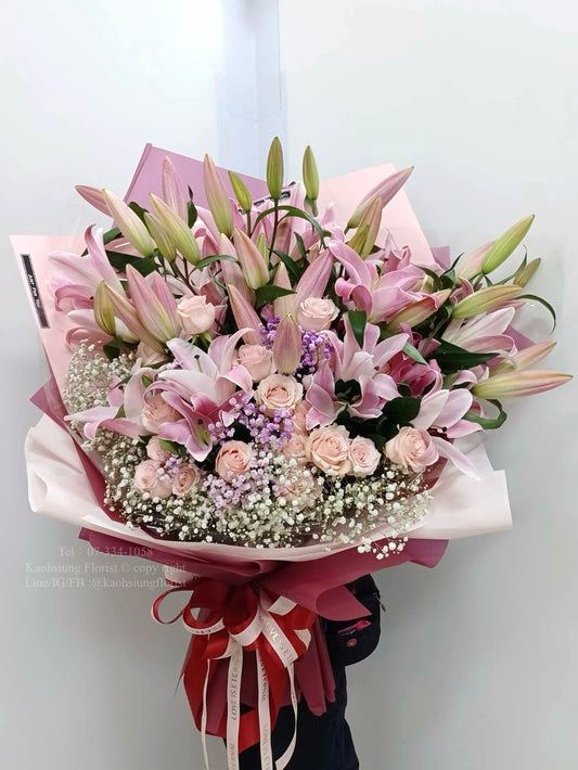 百合花束 - 百合盛宴