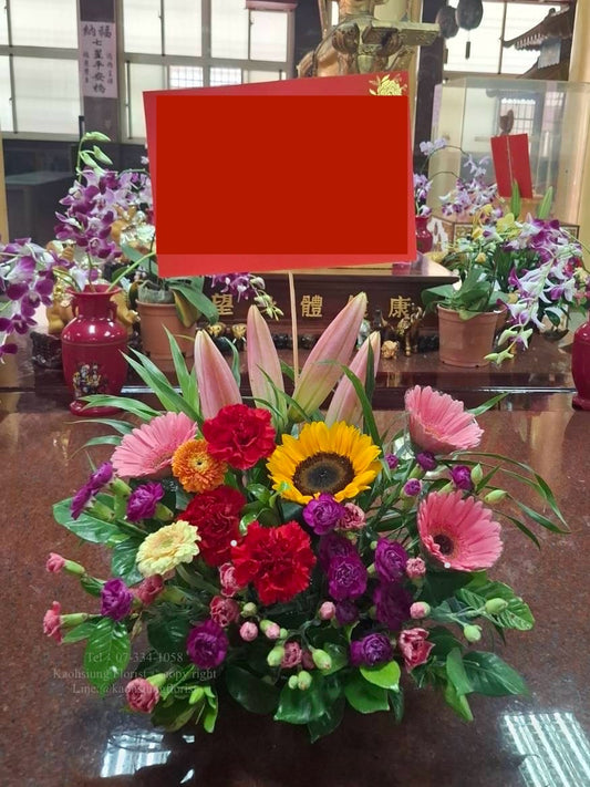 拜拜桌花 - 一盆