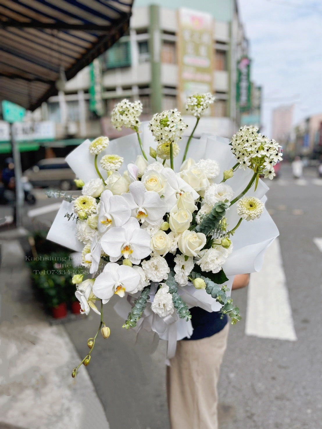 Orchid Bouquet — A Heart as Pure as Jade