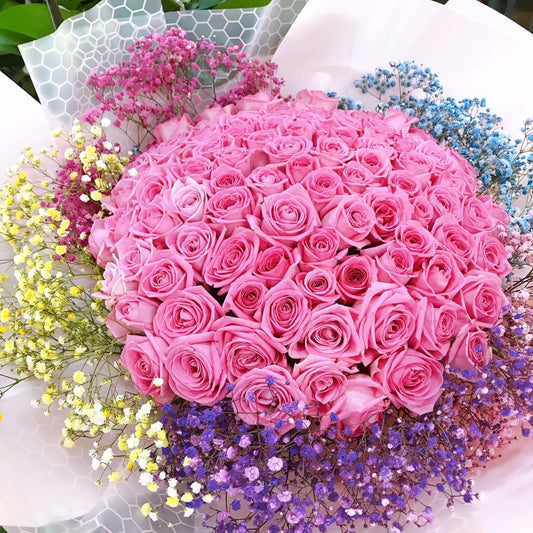 99 Roses bouquet - Eternal Promise