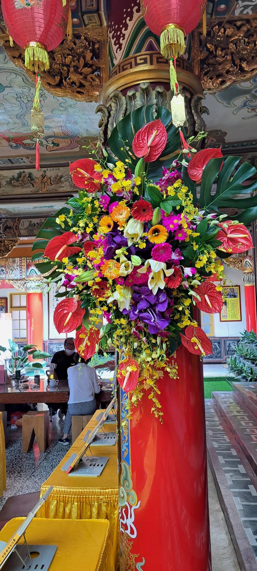 客製化花禮訂購 - 寺廟佈置