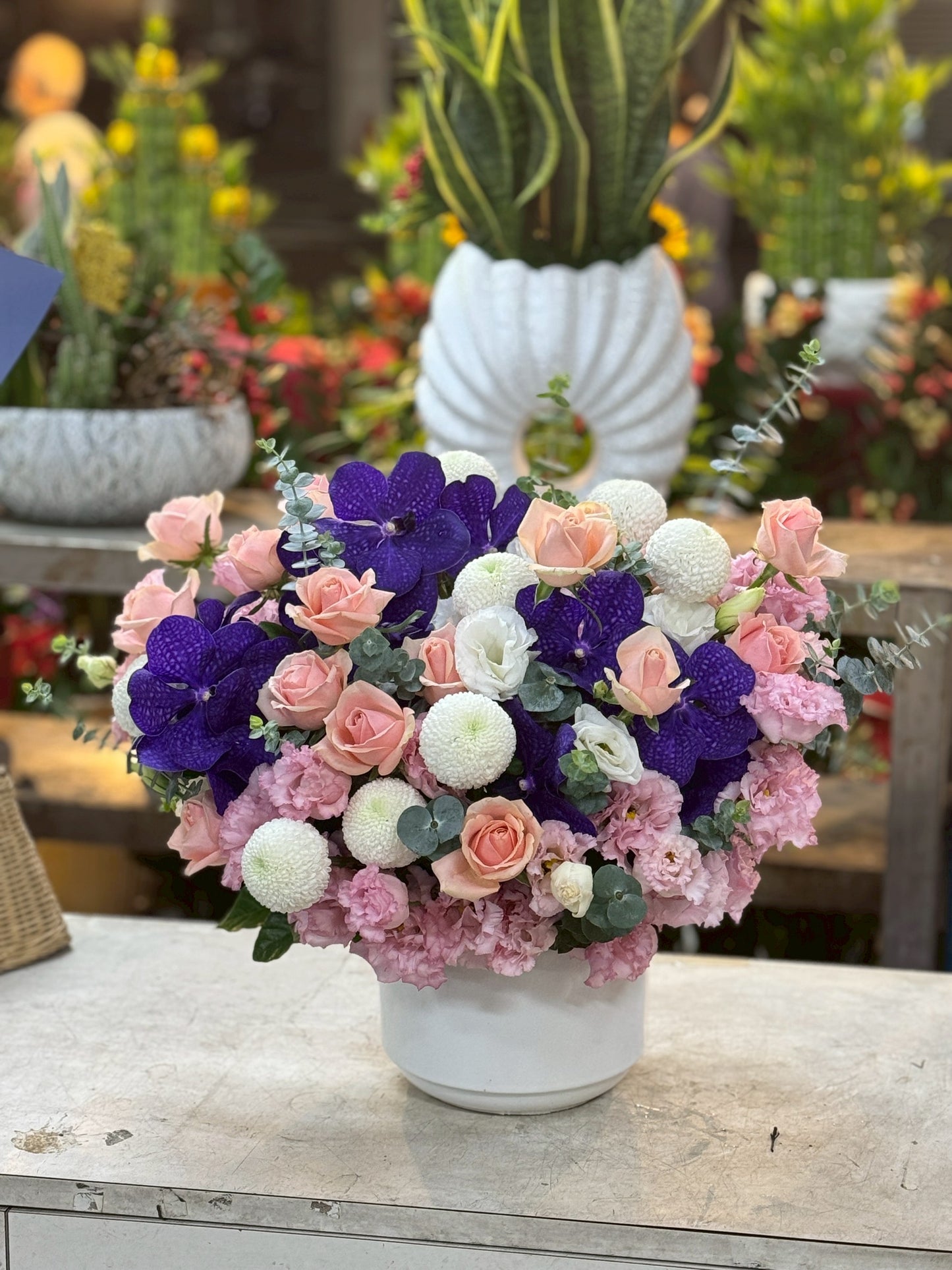 Flower Arrangement - Radiant Times