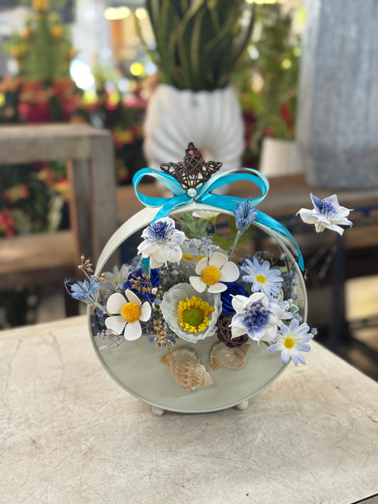 【不凋花】霜藍花境